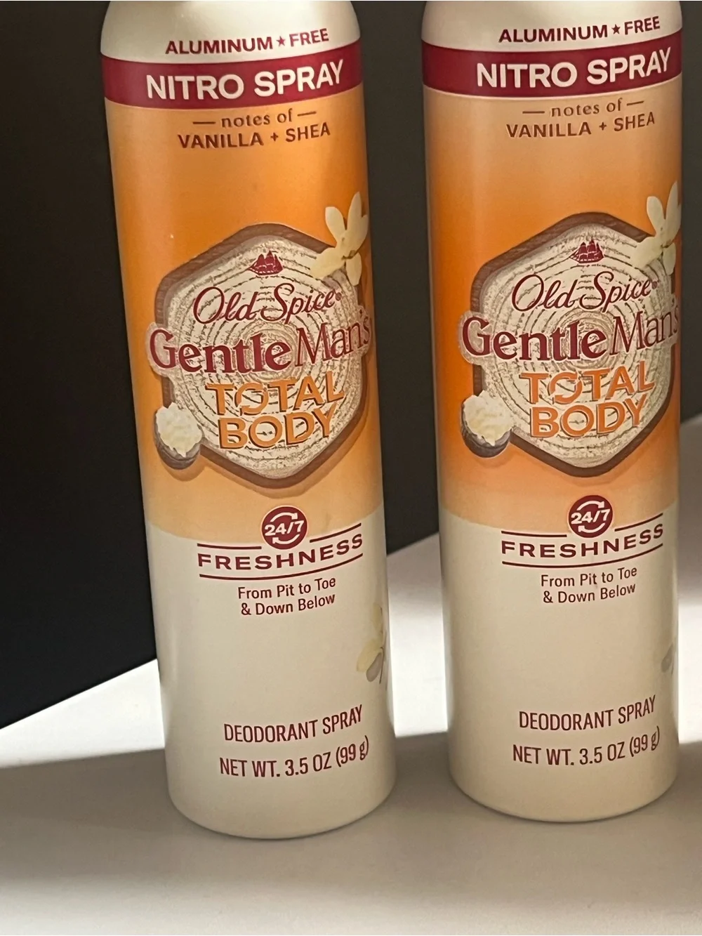 Old Spice Gentleman’s Total Body Deodorant Bundle Of 4 Bottles All Brand New